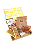 Spicers of Hythe Coffee Lover gift box with snacks, imported from the UK