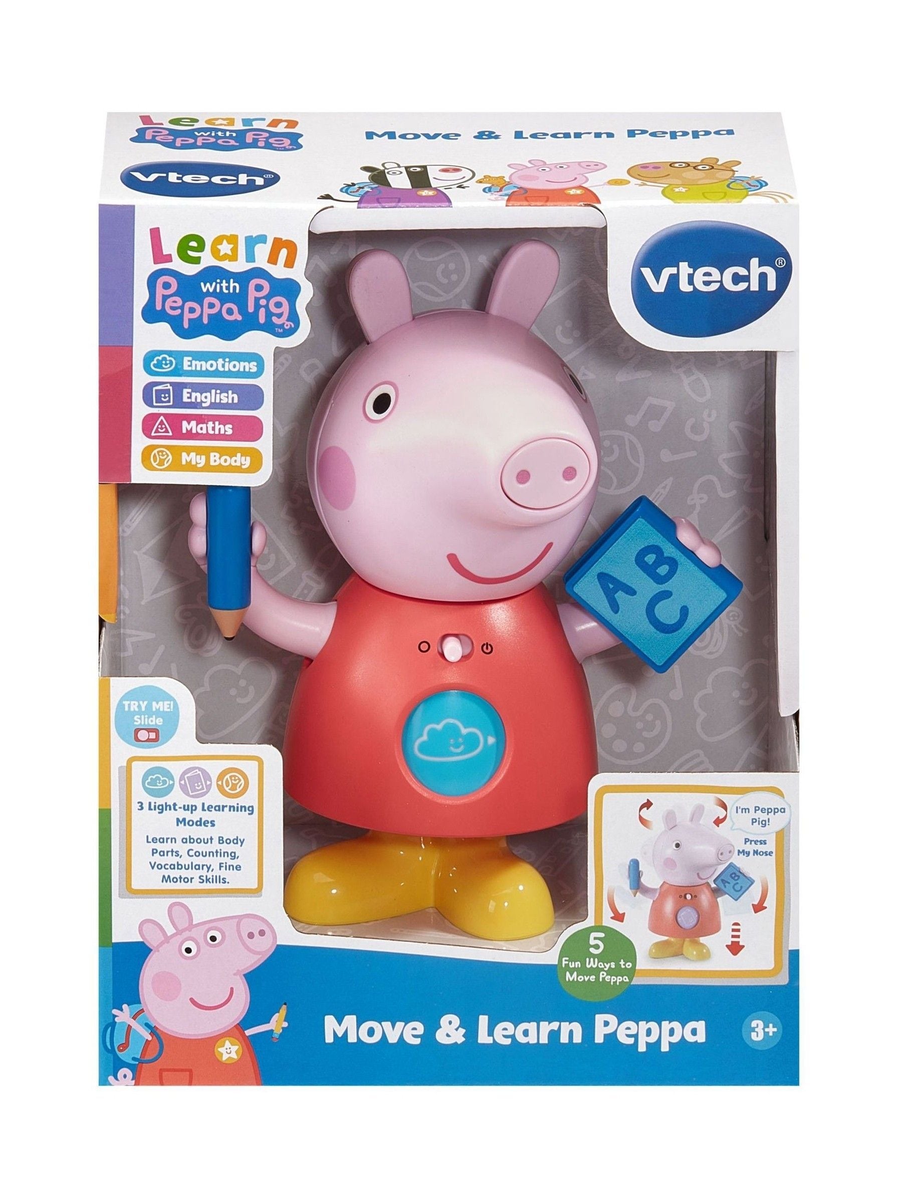 VTech Peppa Pig Move and Learn interactive toy, UK version