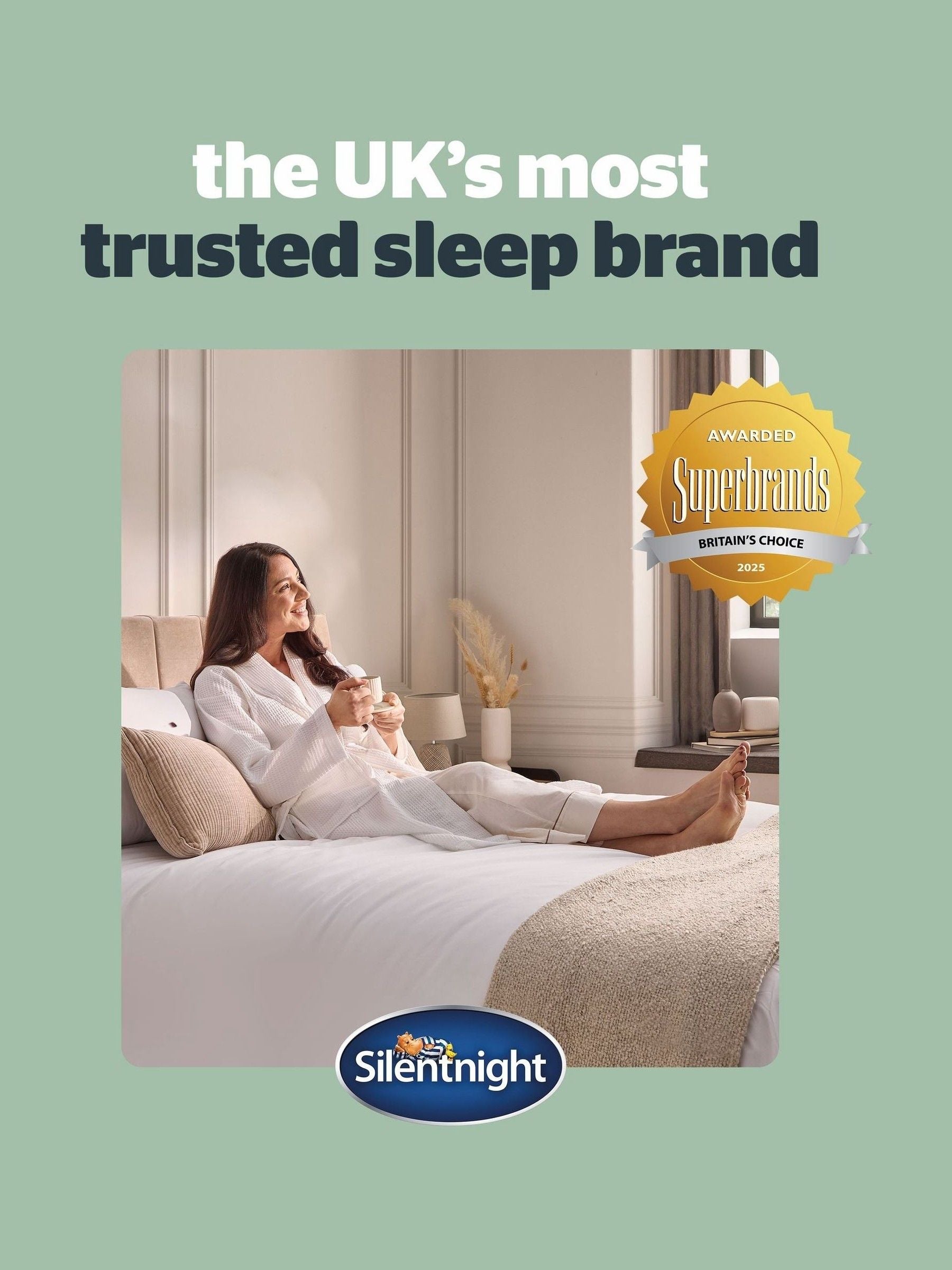 Silentnight Luxury Piped Hotel Collection pillows 4 pack (British brand)