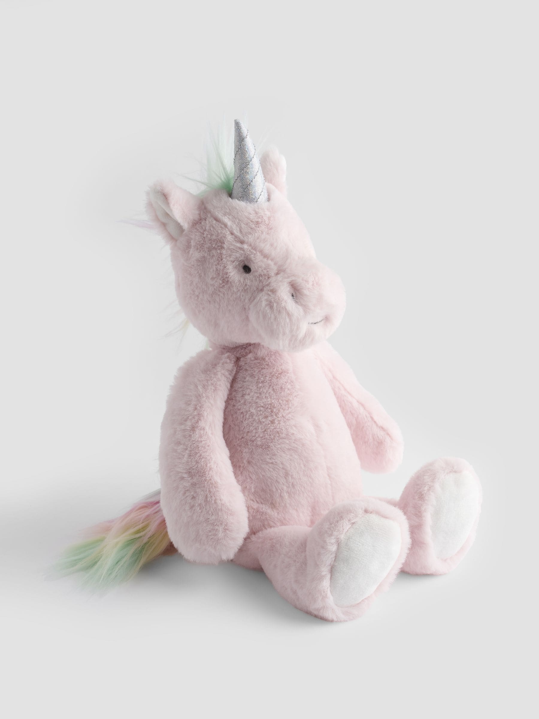JoJo Maman Bébé Sparkles unicorn soft toy medium, UK version