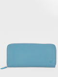 Goodeehoo teal zip around purse, imported from the UK