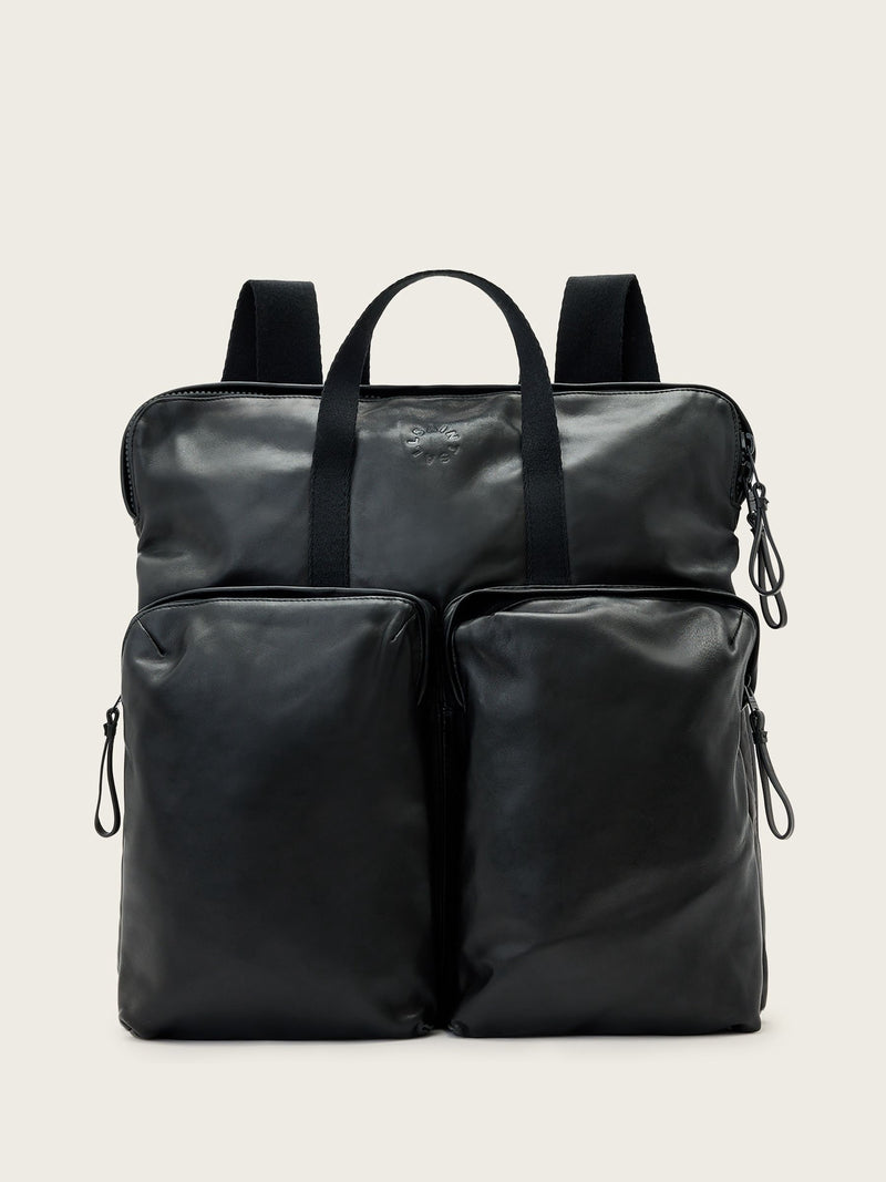 AllSaints Black Haven Force backpack - British product