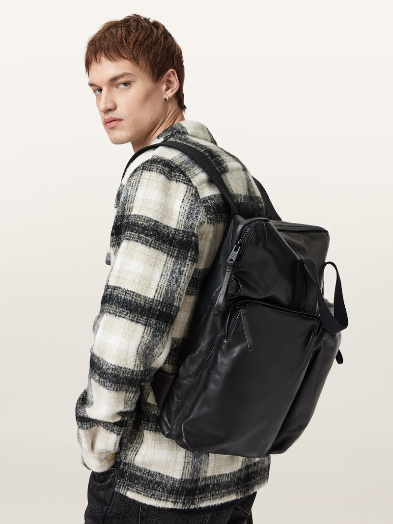 AllSaints Black Haven Force backpack - British product