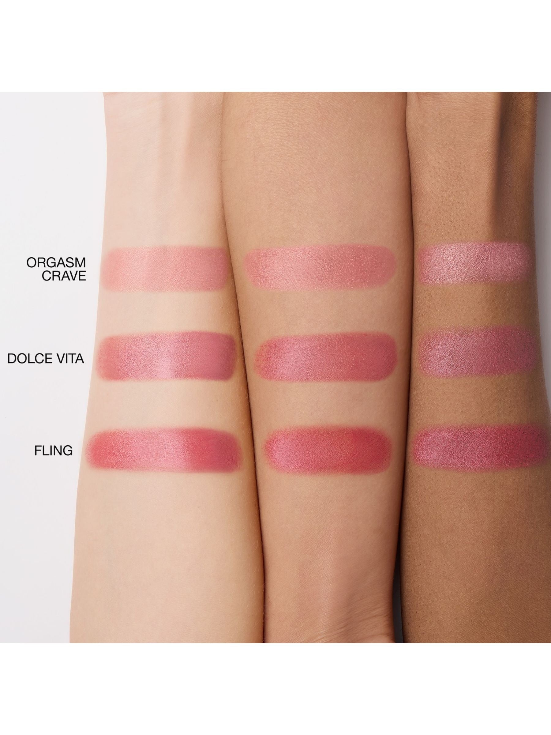NARS Mini Multiple Set Orgasm Dolce Vita, importert fra Storbritannia