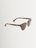 Polo Ralph Lauren PH4217 round sunglasses with brown tortoise frame, UK version
