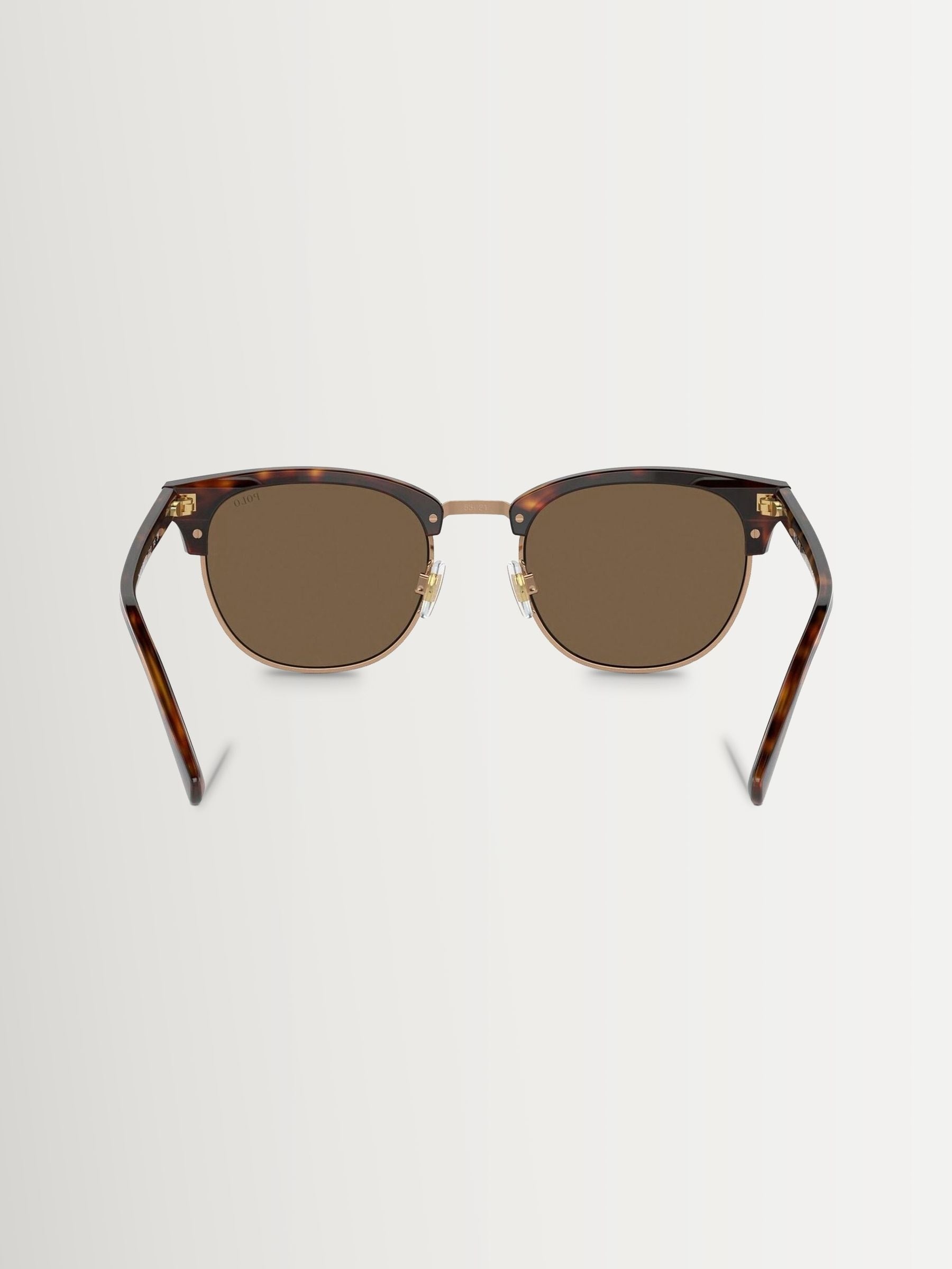 Polo Ralph Lauren PH4217 round sunglasses with brown tortoise frame, UK version