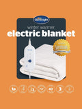 Silentnight Winter Warmer electric blanket, imported from the UK