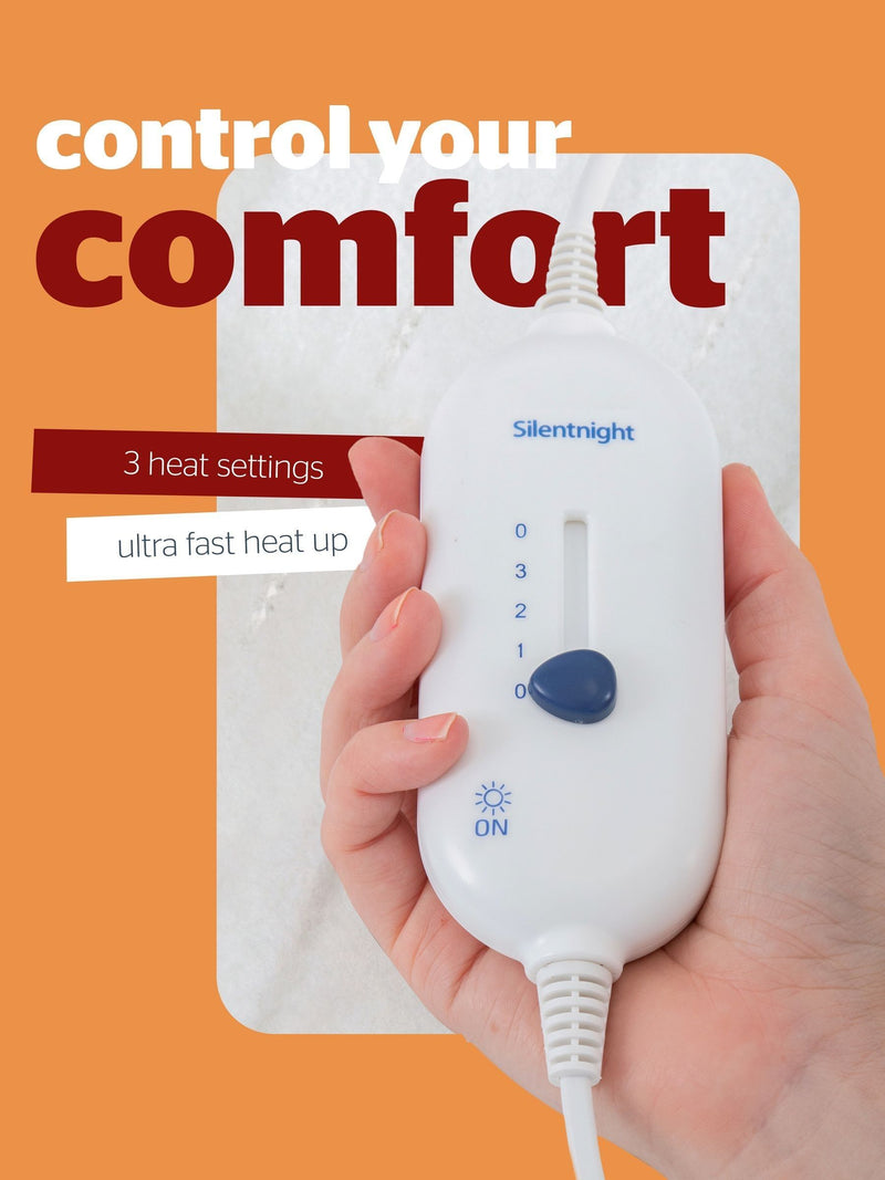 Silentnight Winter Warmer electric blanket, imported from the UK
