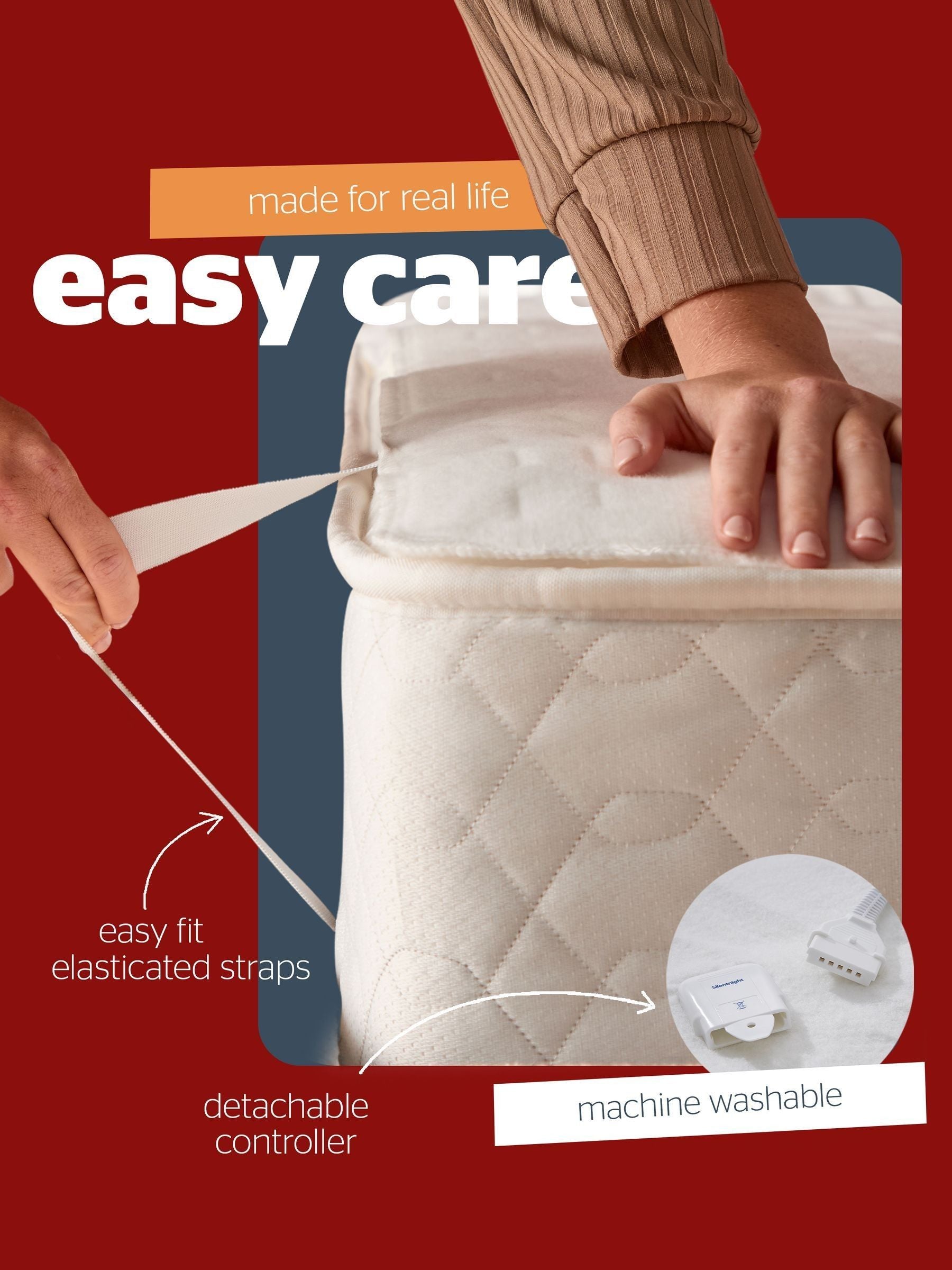Silentnight Winter Warmer electric blanket, imported from the UK
