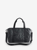 BOSS Stenson Logo holdall black polyester 45cm (British brand)