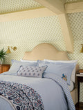 Joules Blue Earlsford Foulard duvet cover set, UK version