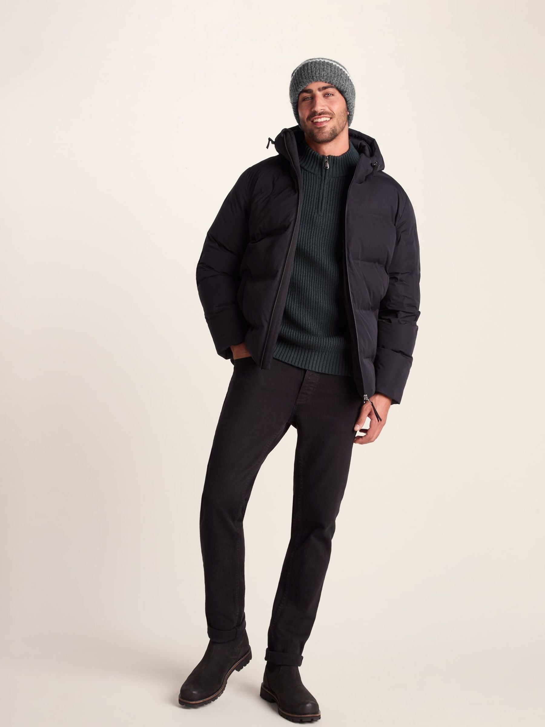 Tog 24 Ava knitted hat in grey (British brand)