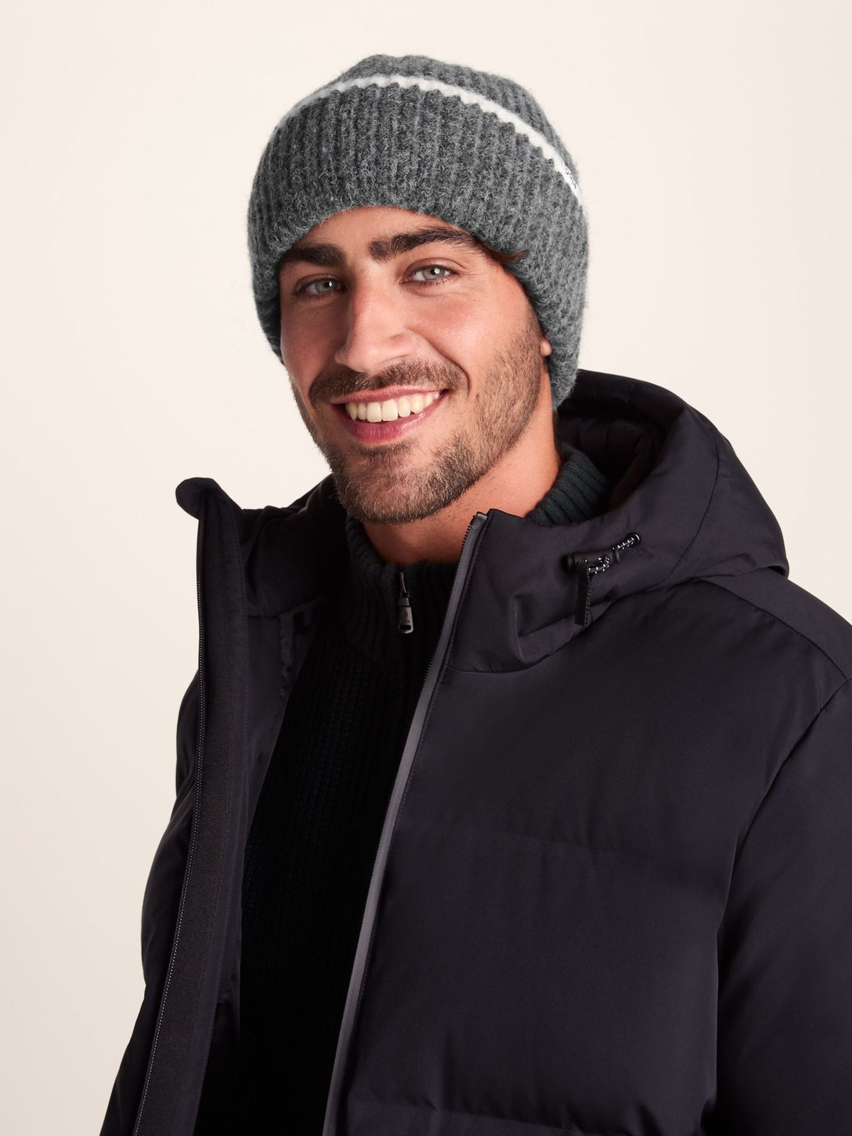 Tog 24 Ava knitted hat in grey (British brand)