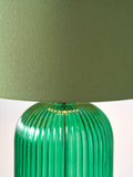 Designers Guild Emerald Varese table lamp, imported from the UK