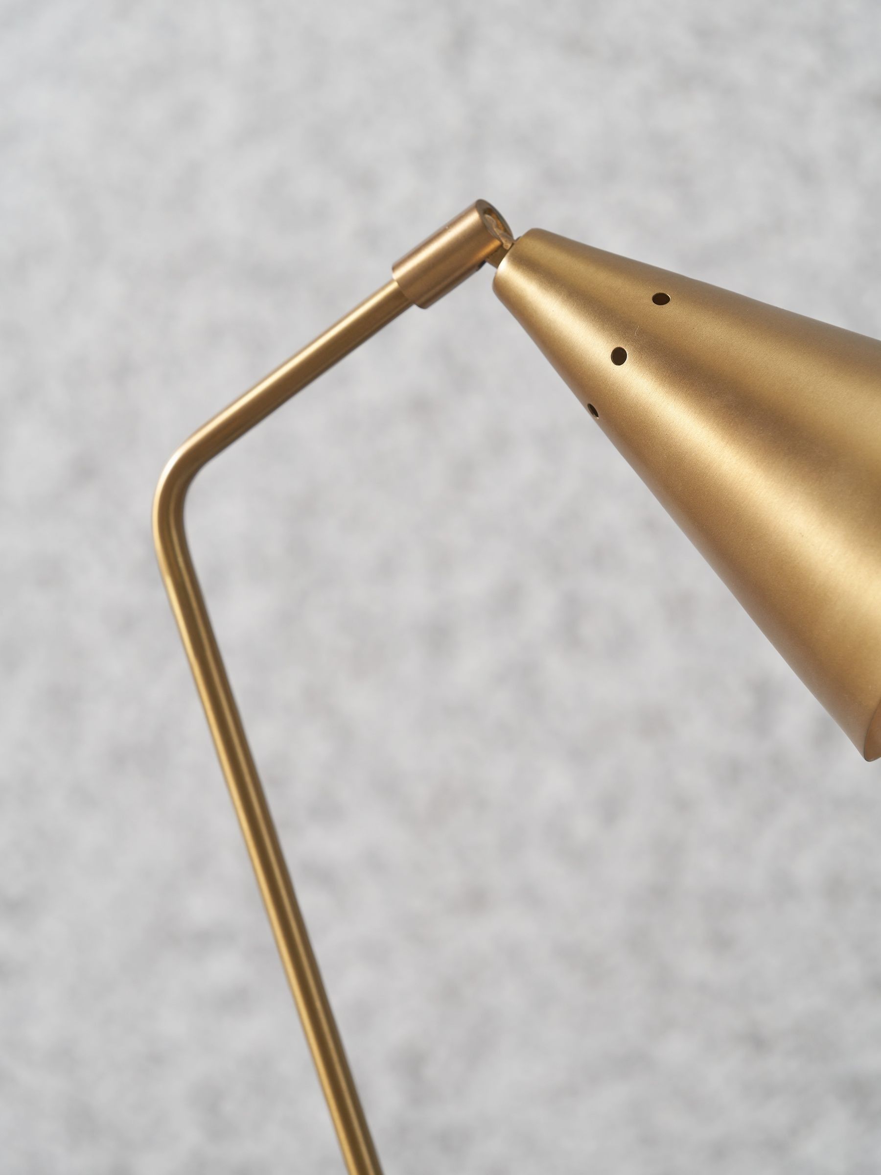 Designers Guild Bronze Pavonazzo desk lamp, UK version