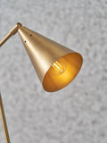 Designers Guild Bronze Pavonazzo desk lamp, UK version