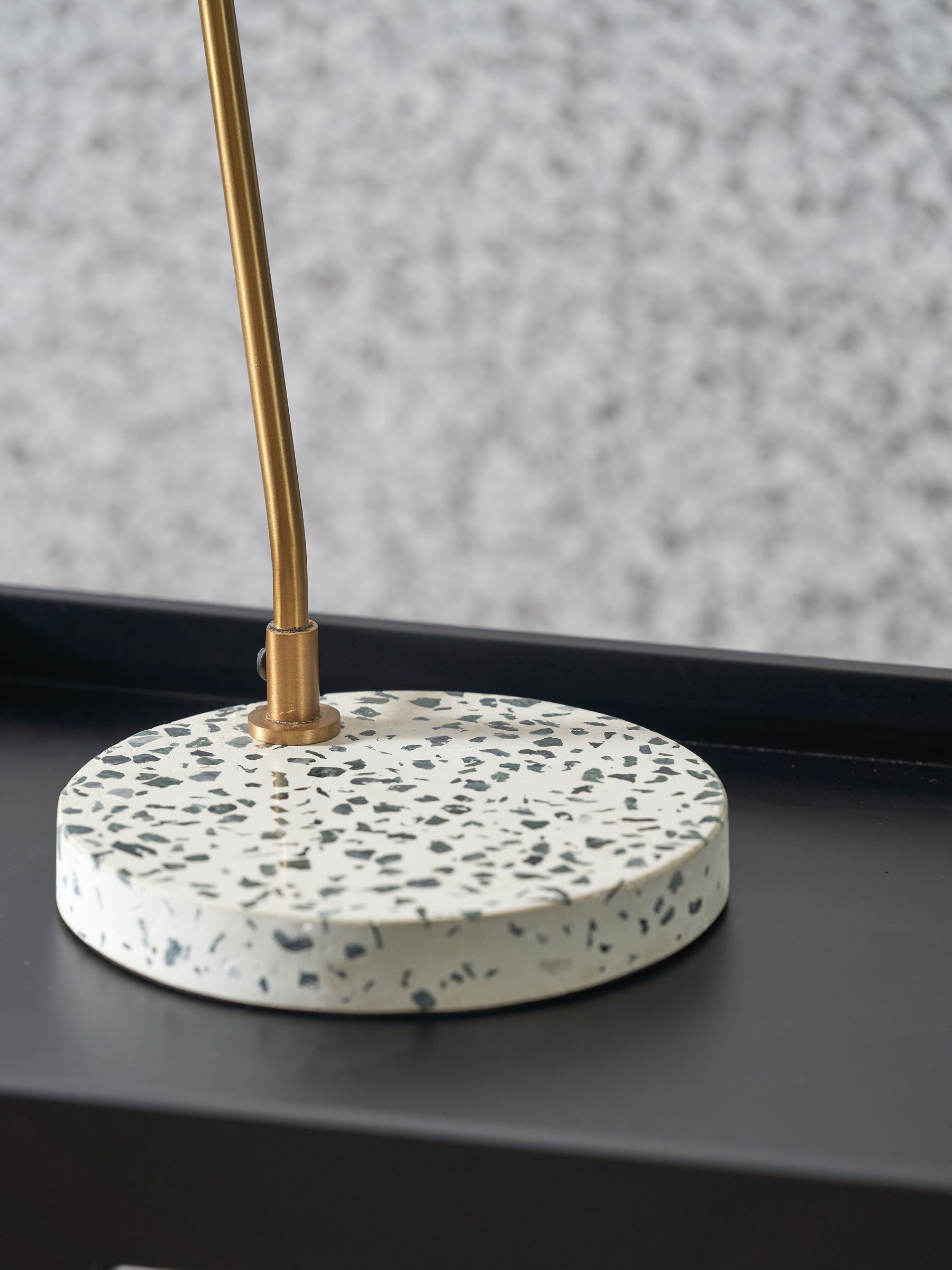 Designers Guild Bronze Pavonazzo desk lamp, UK version