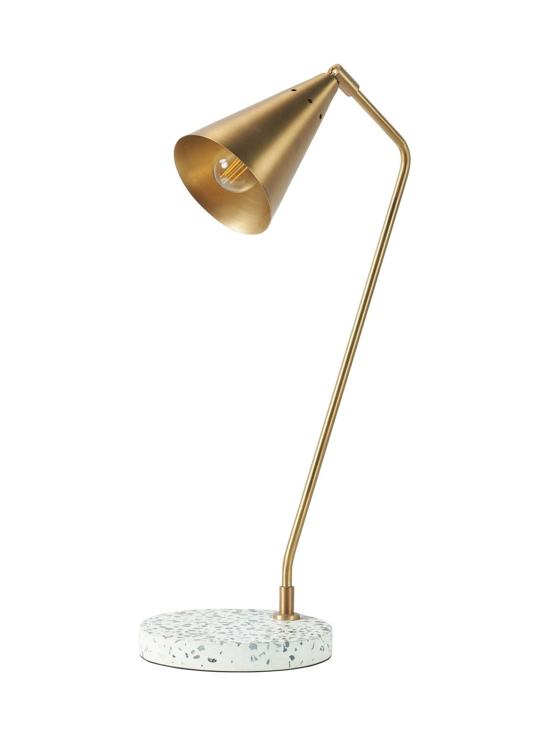 Designers Guild Bronze Pavonazzo desk lamp, UK version