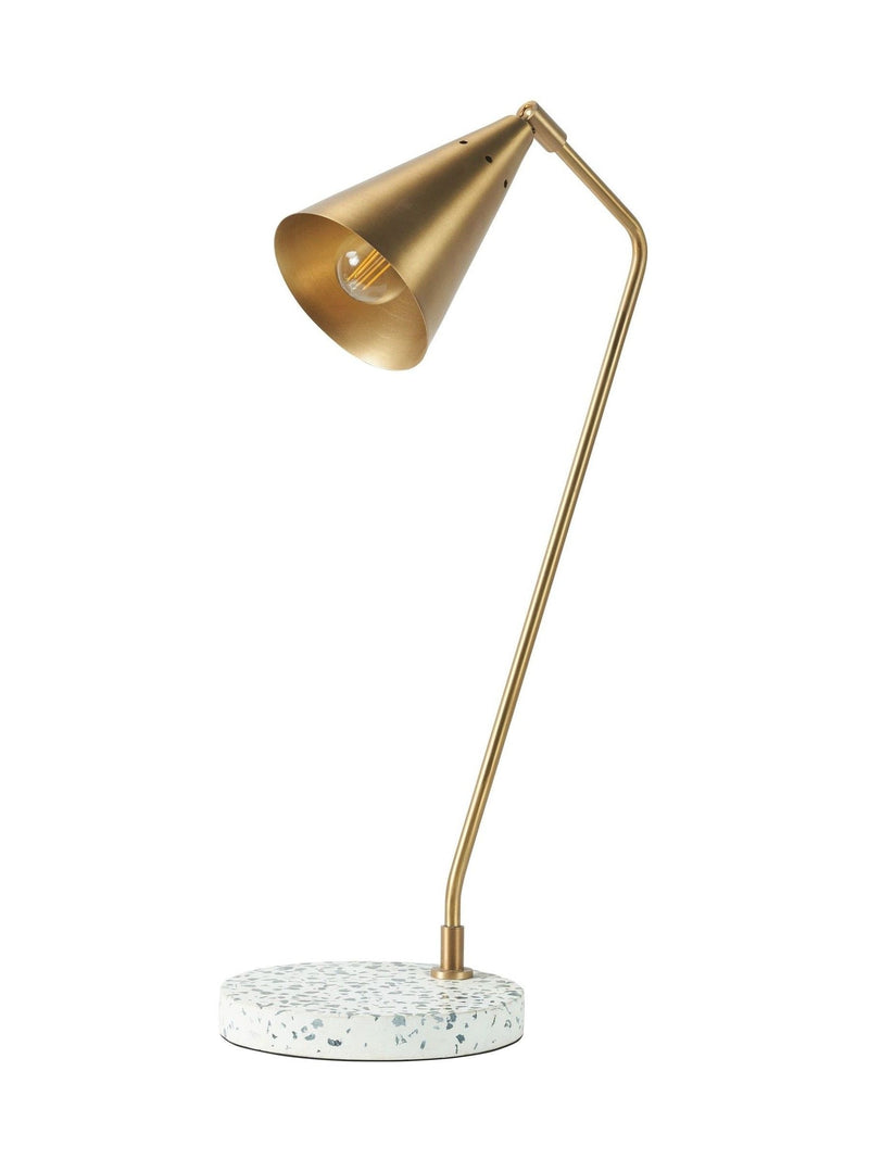 Designers Guild Bronze Pavonazzo desk lamp, UK version