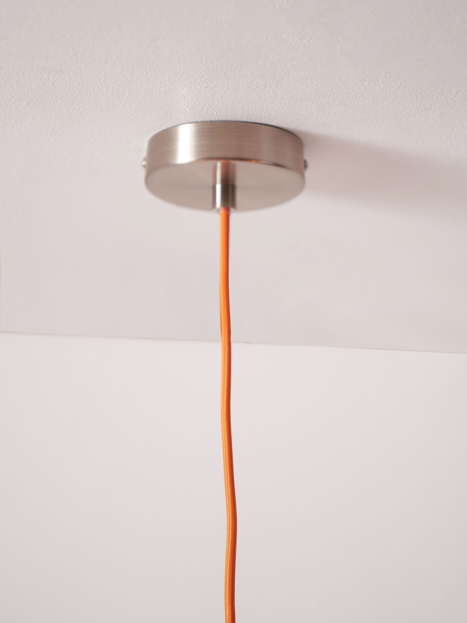 Designers Guild Pimento Brera rattan ceiling pendant, imported from the UK