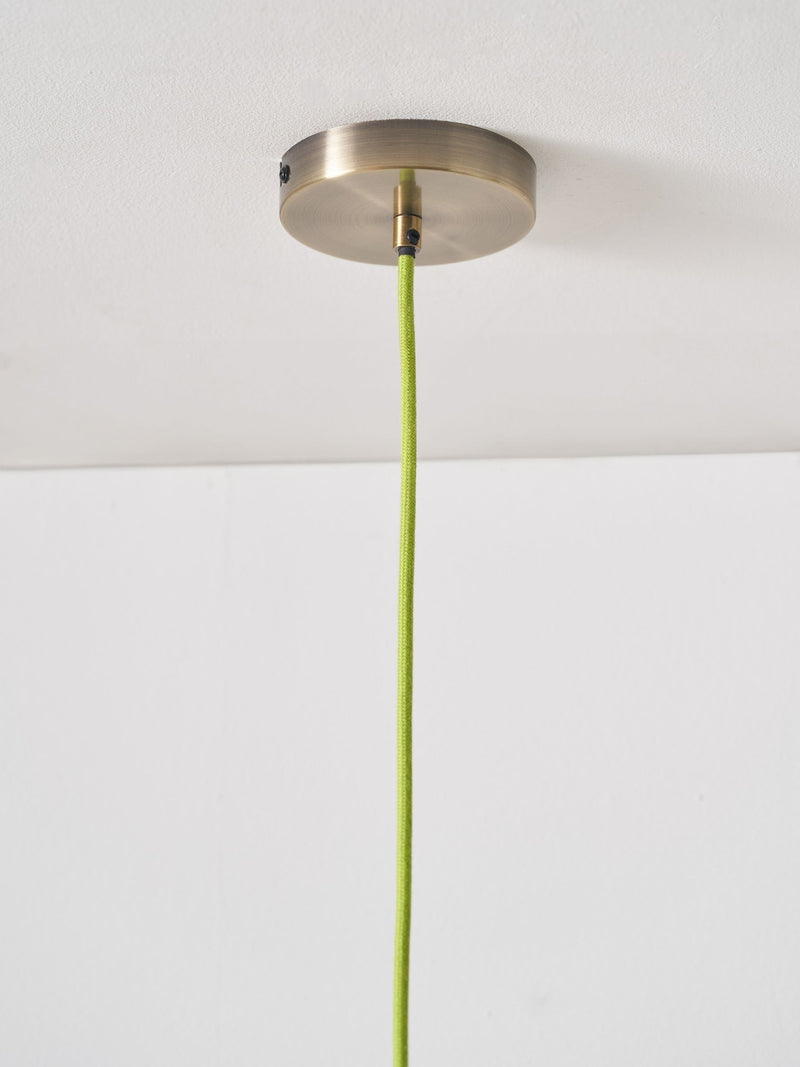Designers Guild Emerald Tortona ceiling pendant light (British brand)