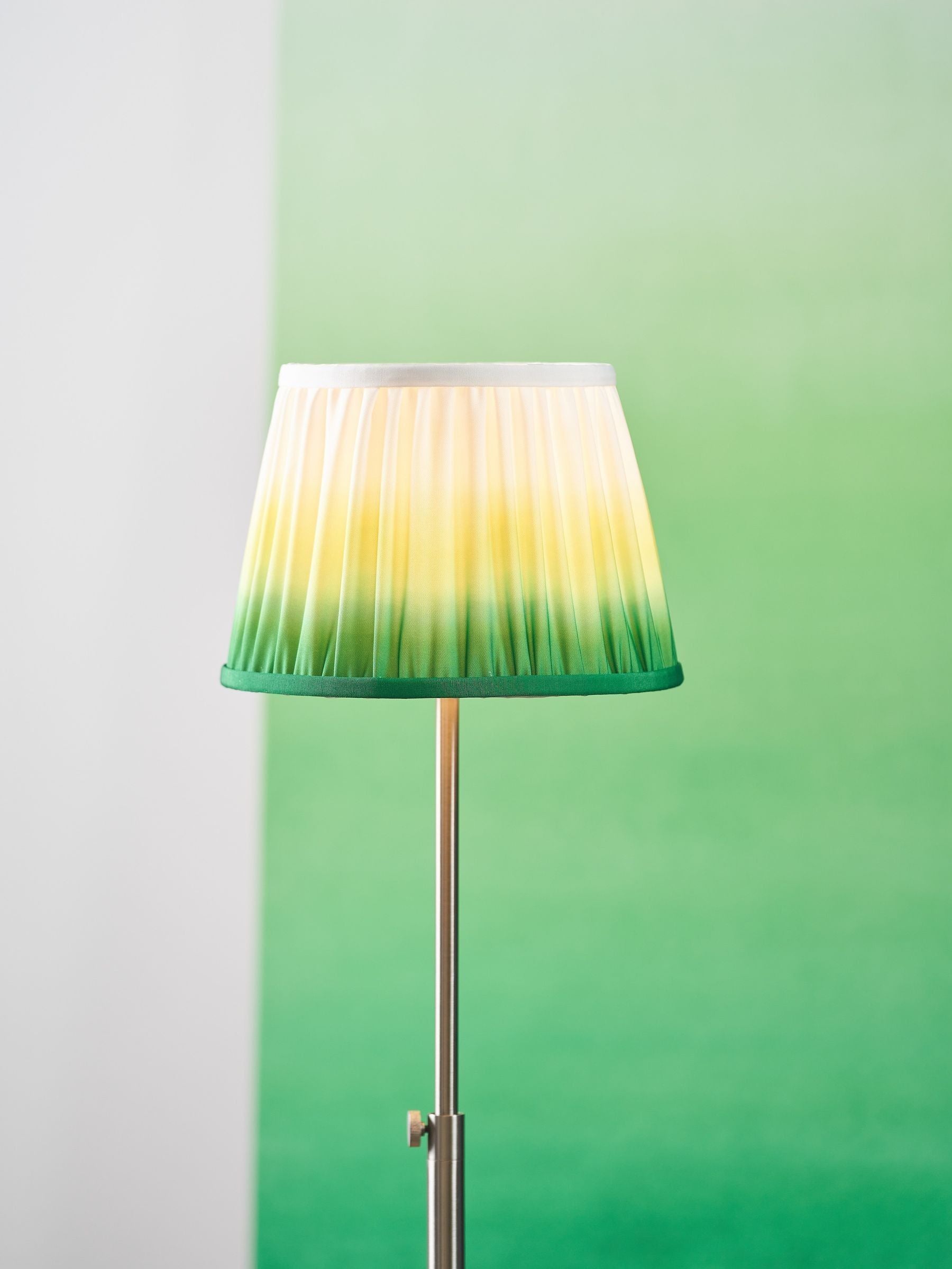 Designers Guild Emerald Savoie pleated lampshade 30cm, imported from the UK
