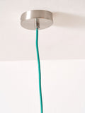 Designers Guild Emerald Brera rattan ceiling pendant, UK version