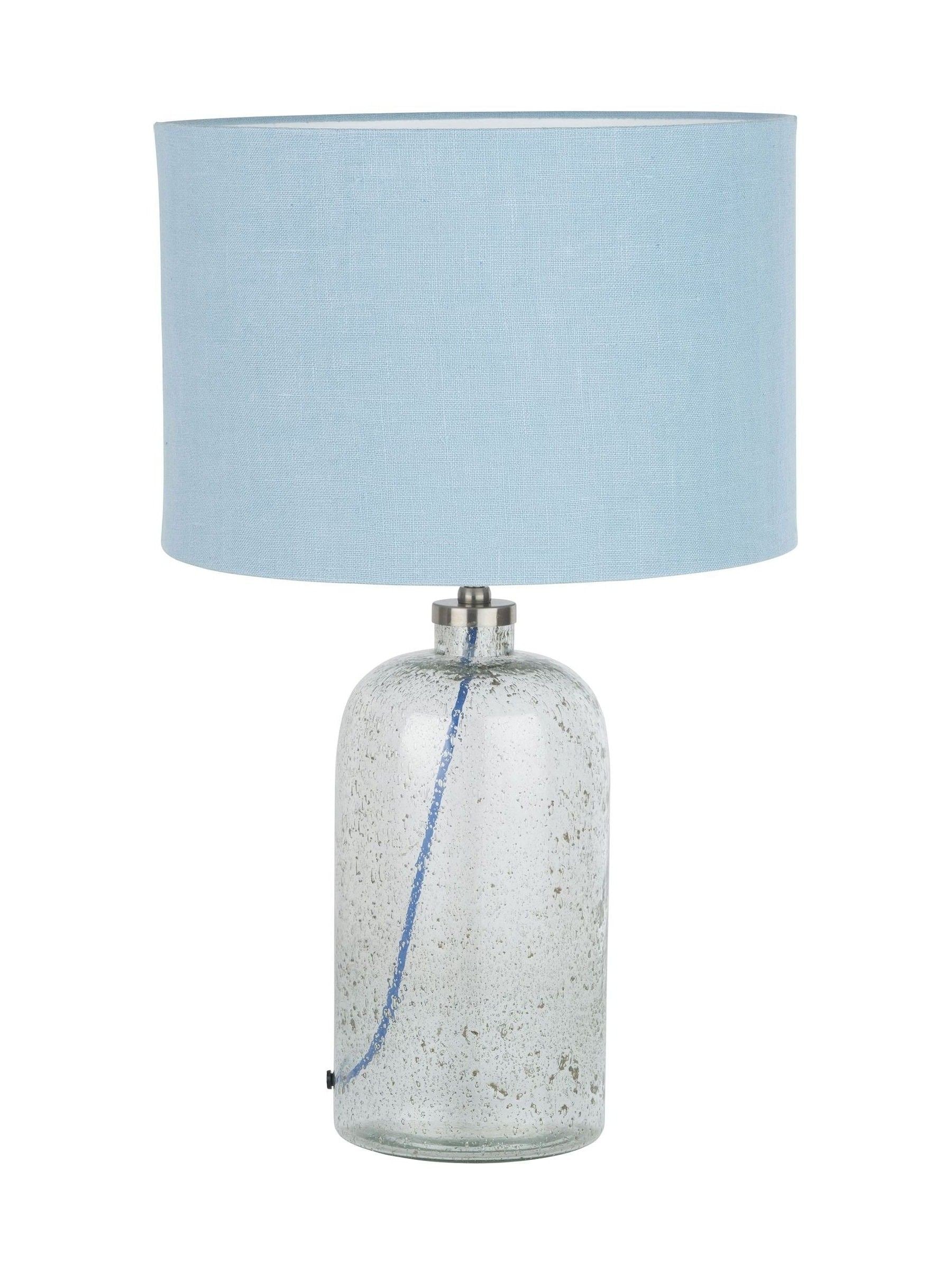 Designers Guild grey bubble glass table lamp 50cm - (British brand)