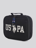 U.S. Polo Assn black authentic graphic lunchbag, UK version