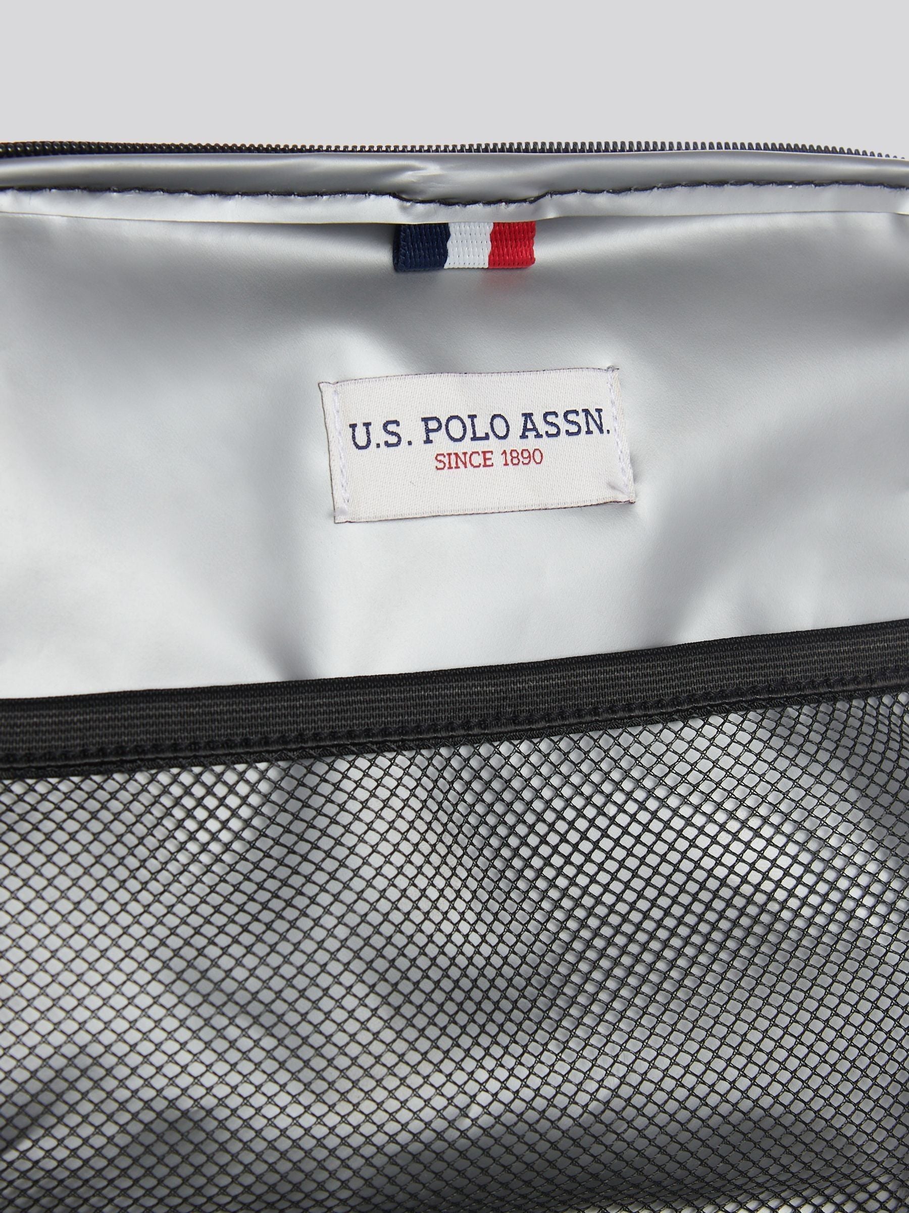 U.S. Polo Assn black authentic graphic lunchbag, UK version