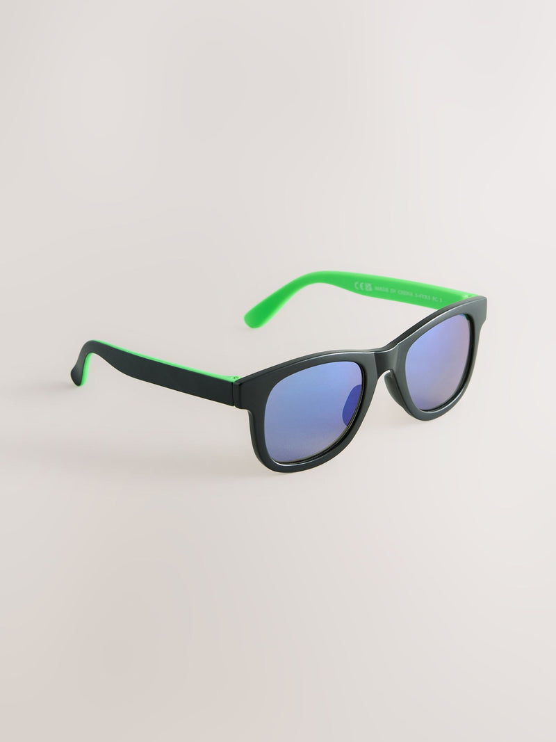 Black/Green Sunglasses