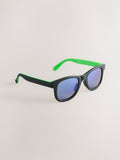 Black/Green Sunglasses
