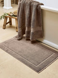 Christy Renaissance Dove Grey 100% Cotton Bath Mat 52cm x 90cm