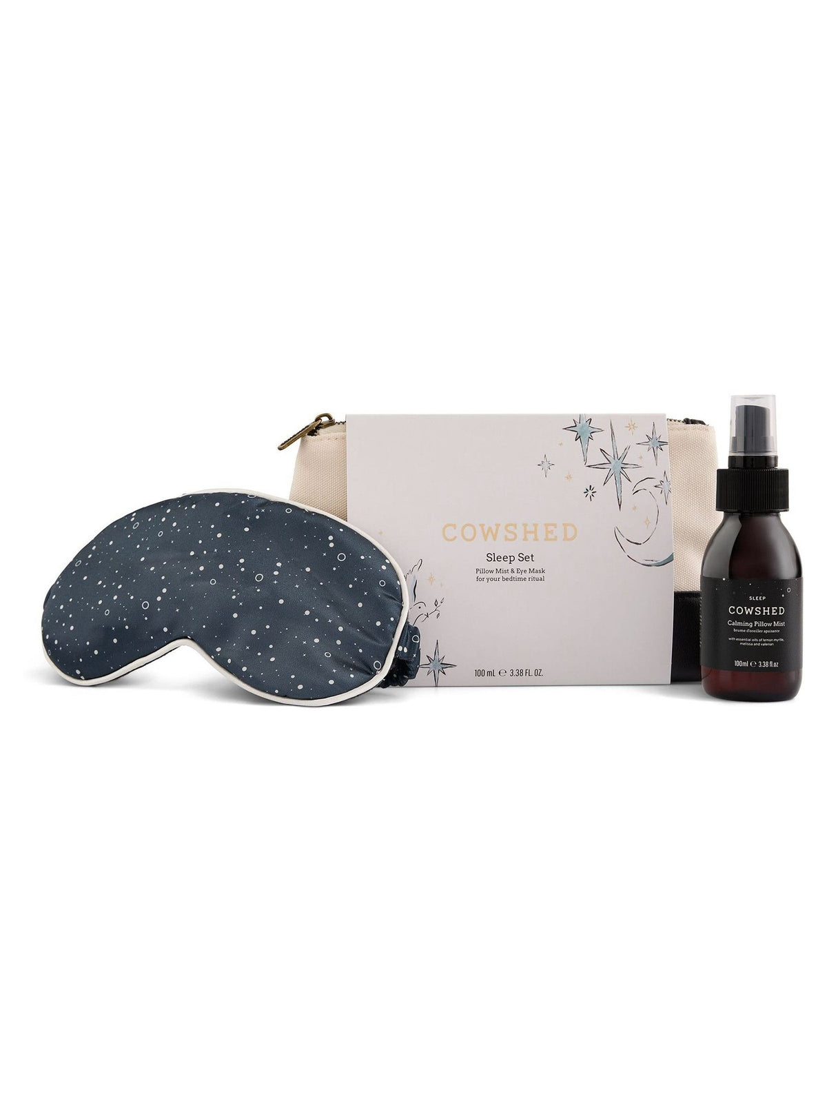 Sleep Gift Set with Pillow Mist and Fabric Eye Mask