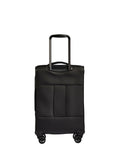 Antler Black Soft Stripe cabin suitcase (British brand)