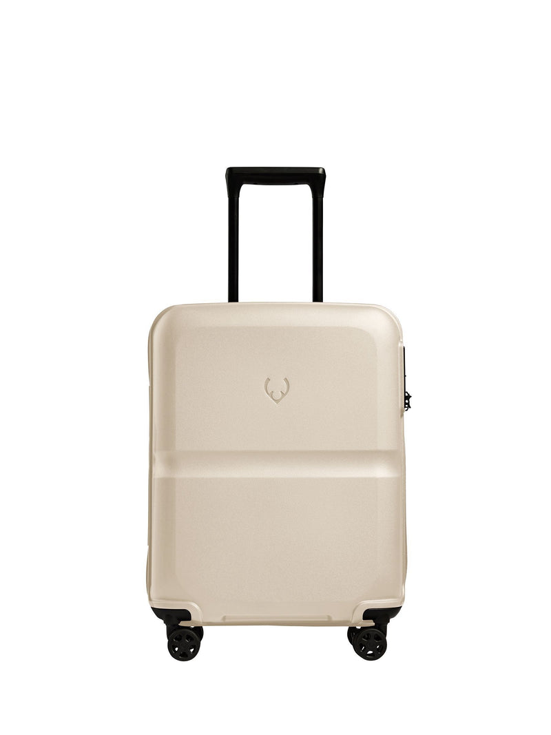 Antler Cream Single Stripe cabin luggage - British product