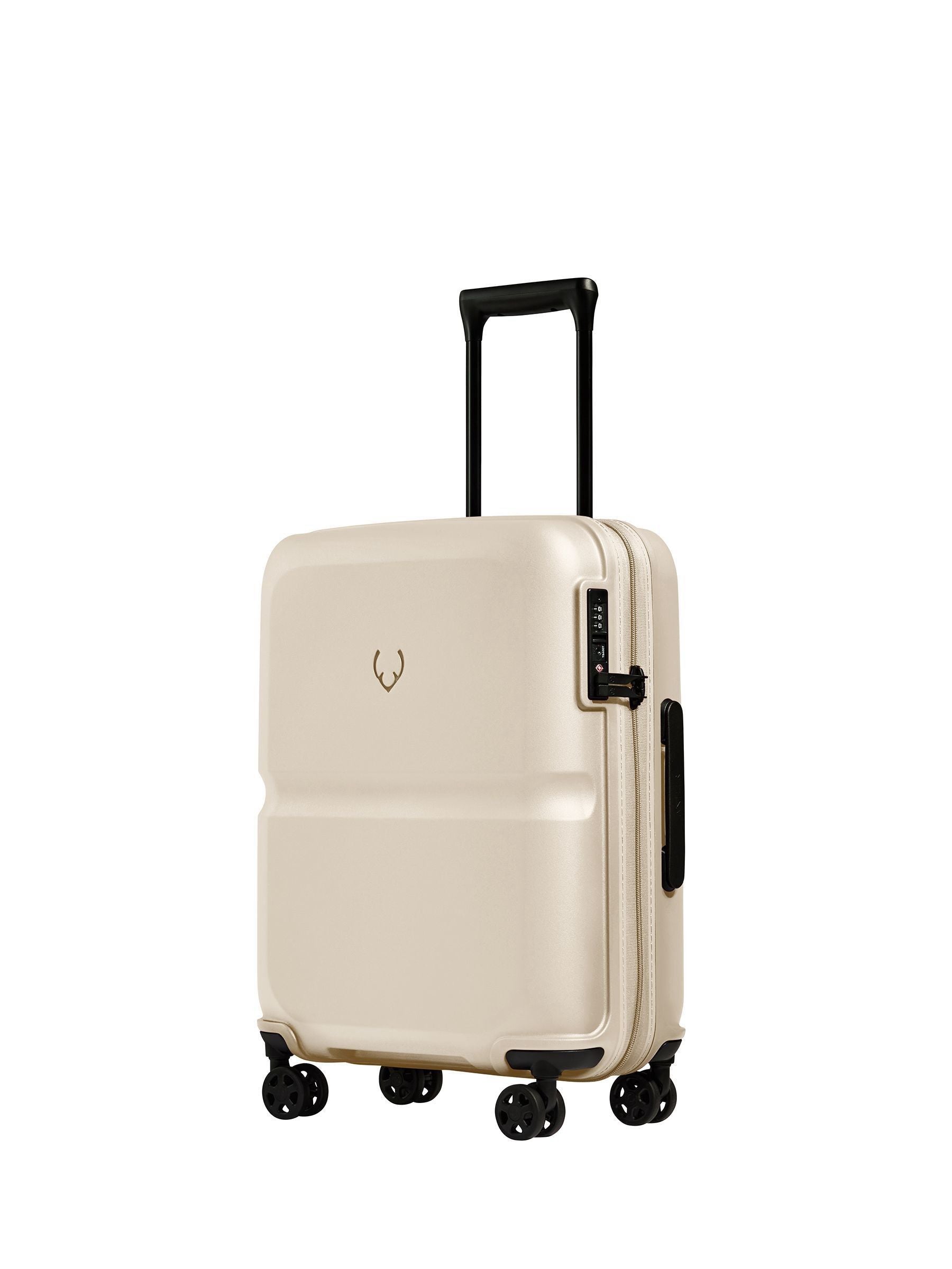 Antler Cream Single Stripe cabin luggage - British product