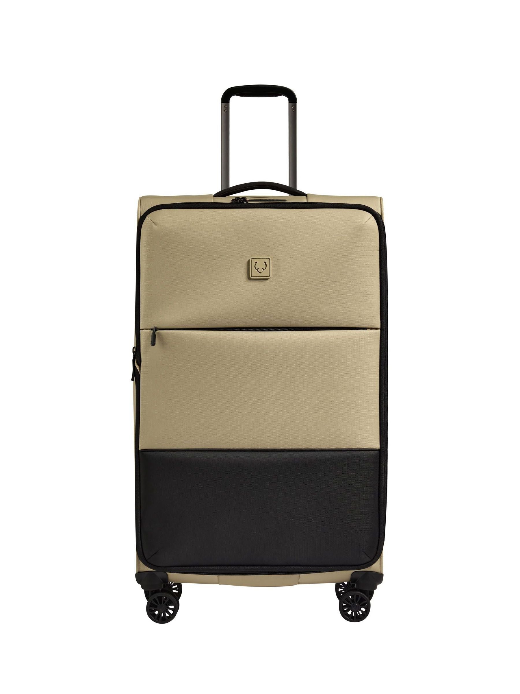 Antler Natural Soft Stripe polyester luggage - British product