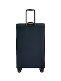 Antler Blue Soft Stripe suitcase, imported from the UK