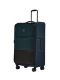 Antler Blue Soft Stripe suitcase, imported from the UK