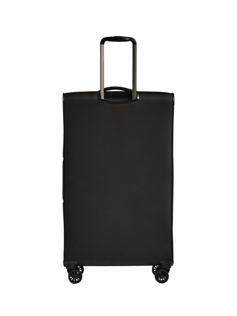 Antler black soft stripe suitcase (British brand)