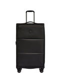 Antler black soft stripe suitcase (British brand)