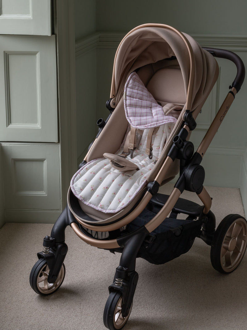 Avery Row Anemone reversible pram liner 78x32cm (British brand)