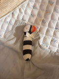 Avery Row Puffin Rattle soft baby toy, imported from the UK