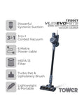 Tower VL25 Pet corded stick vacuum (British brand)