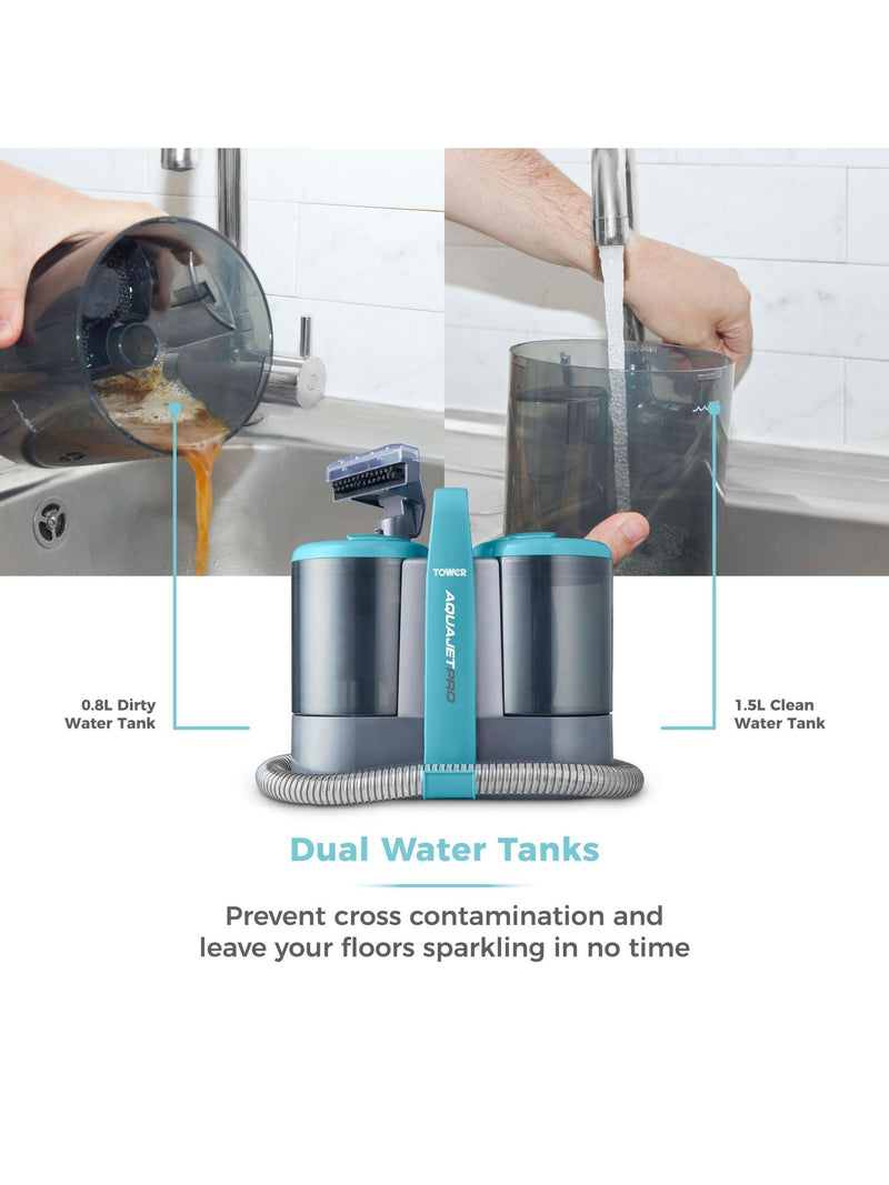 Tower Tiffany Blue Aquajet Pro Spot Cleaner, imported from the UK