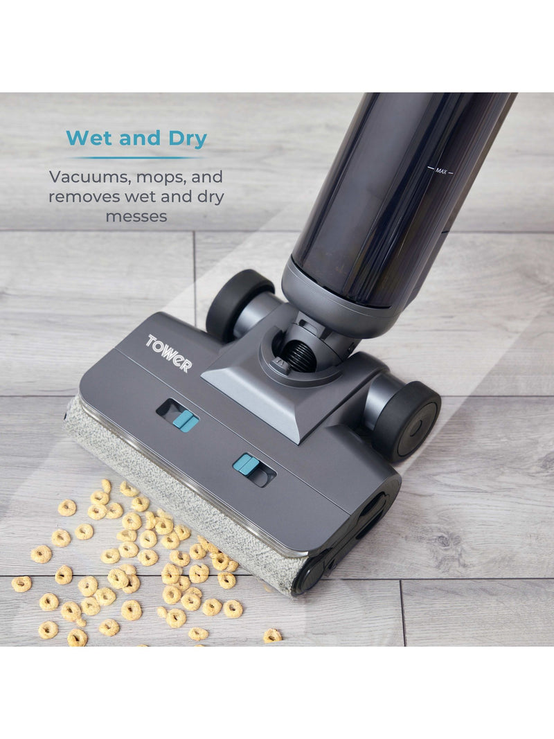 Tower Titanium Aquajet Pro cordless hardfloor cleaner, imported from the UK