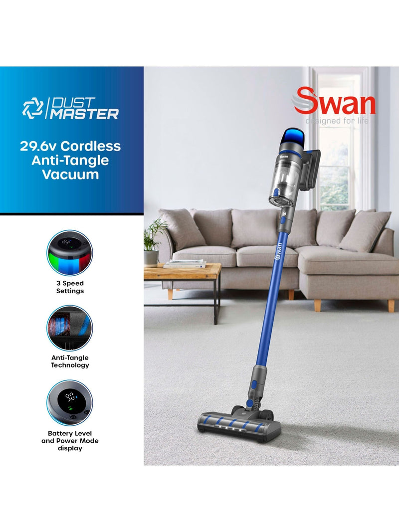 Swan Dust Master cordless stick vacuum (British brand)