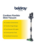 Beldray Blue AirRapid Flex cordless vacuum - British product
