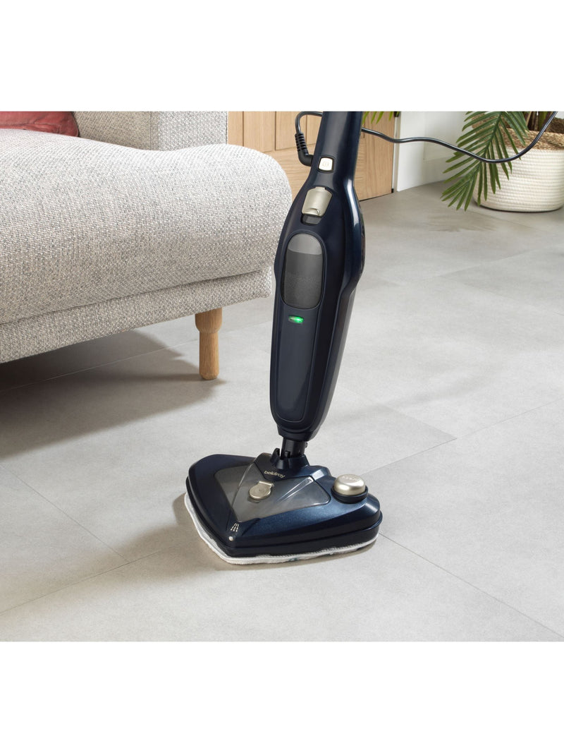 Beldray blue detergent steam cleaner, UK version